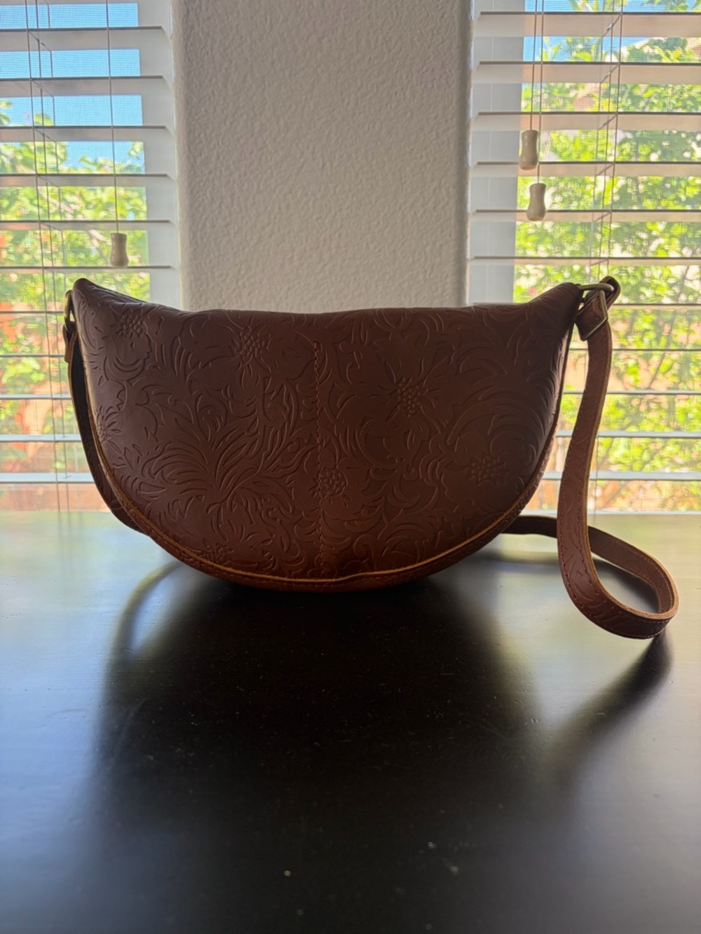 Portland Leather Koala Meadow Sling Bag